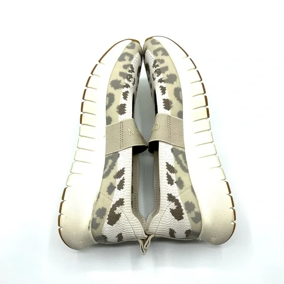 Cole Haan Zerogrand Flex Mary Jane Slip-On Ivory/White Cap Grey/Walnut Leopard - Picture 9 of 9